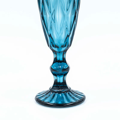 Layla Champagne Flute - Blue