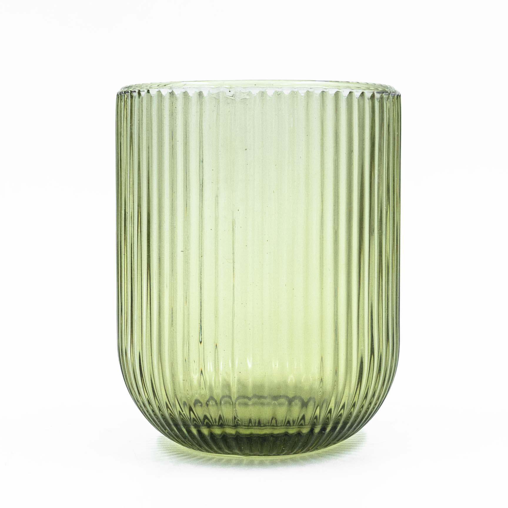 Layla Rock Glass - Green