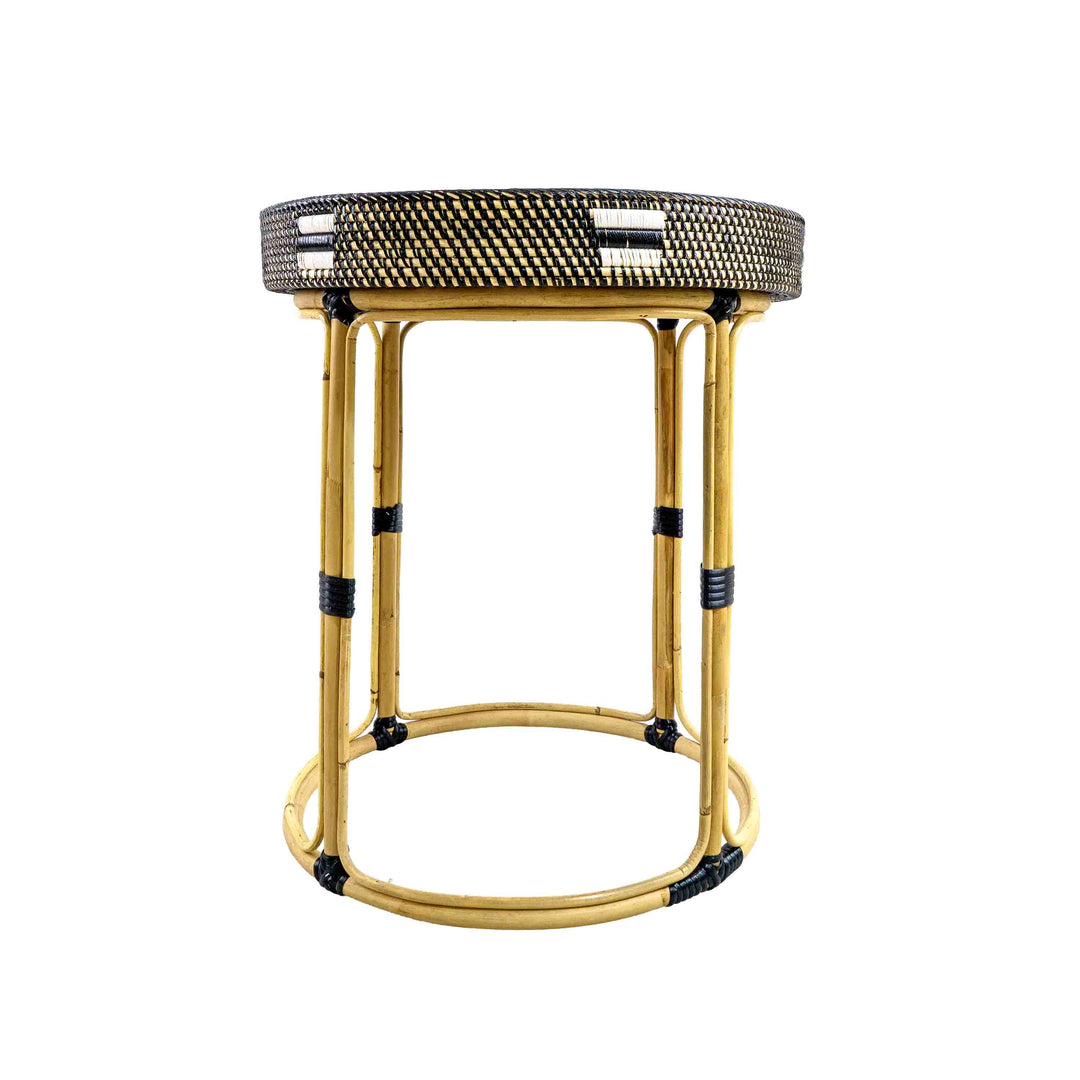 Cane Round Coffee Table