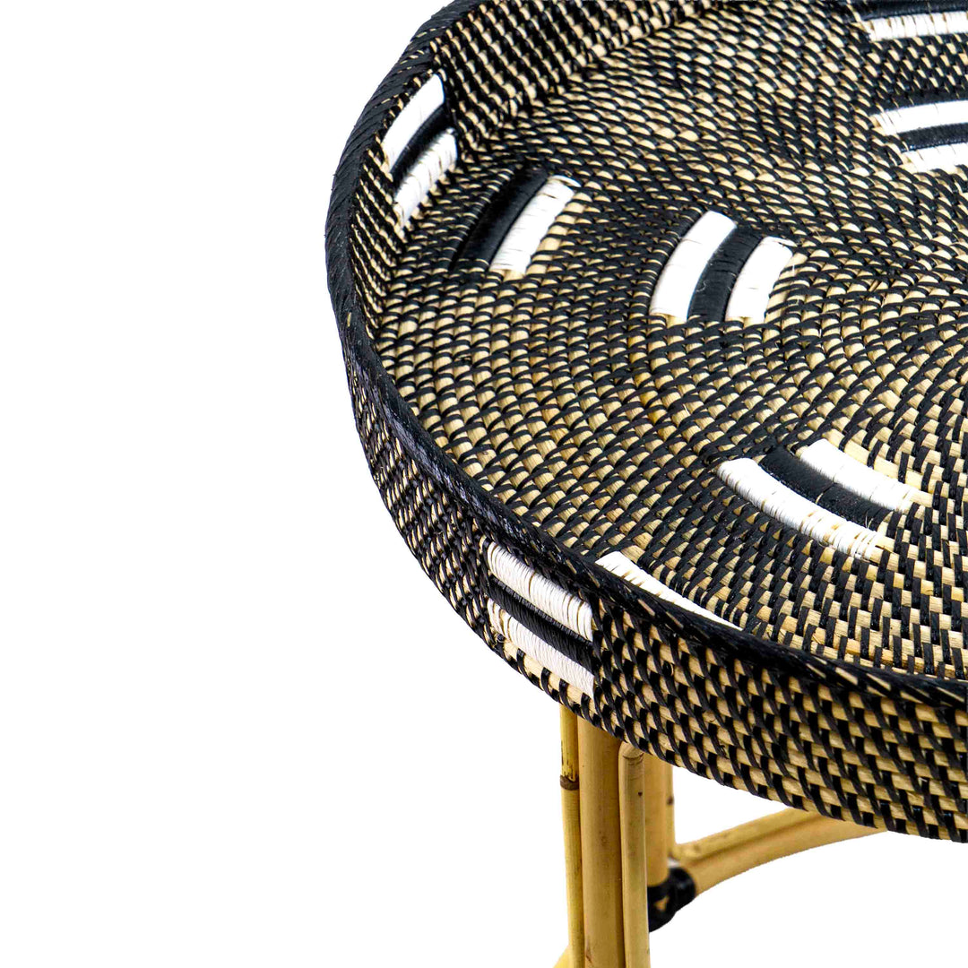 Cane Round Coffee Table