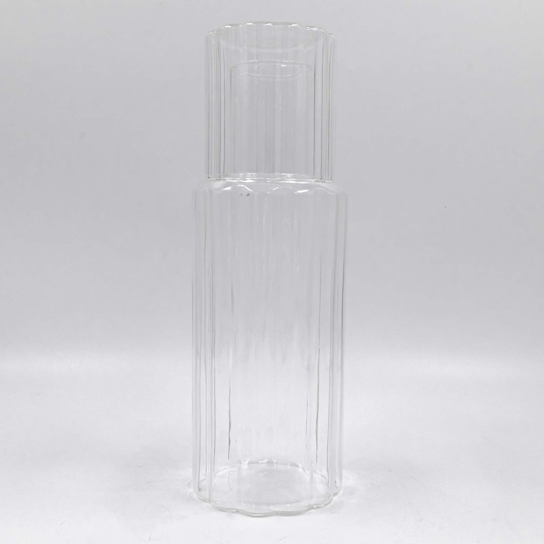 Layla Water Bottle With Glass Lid