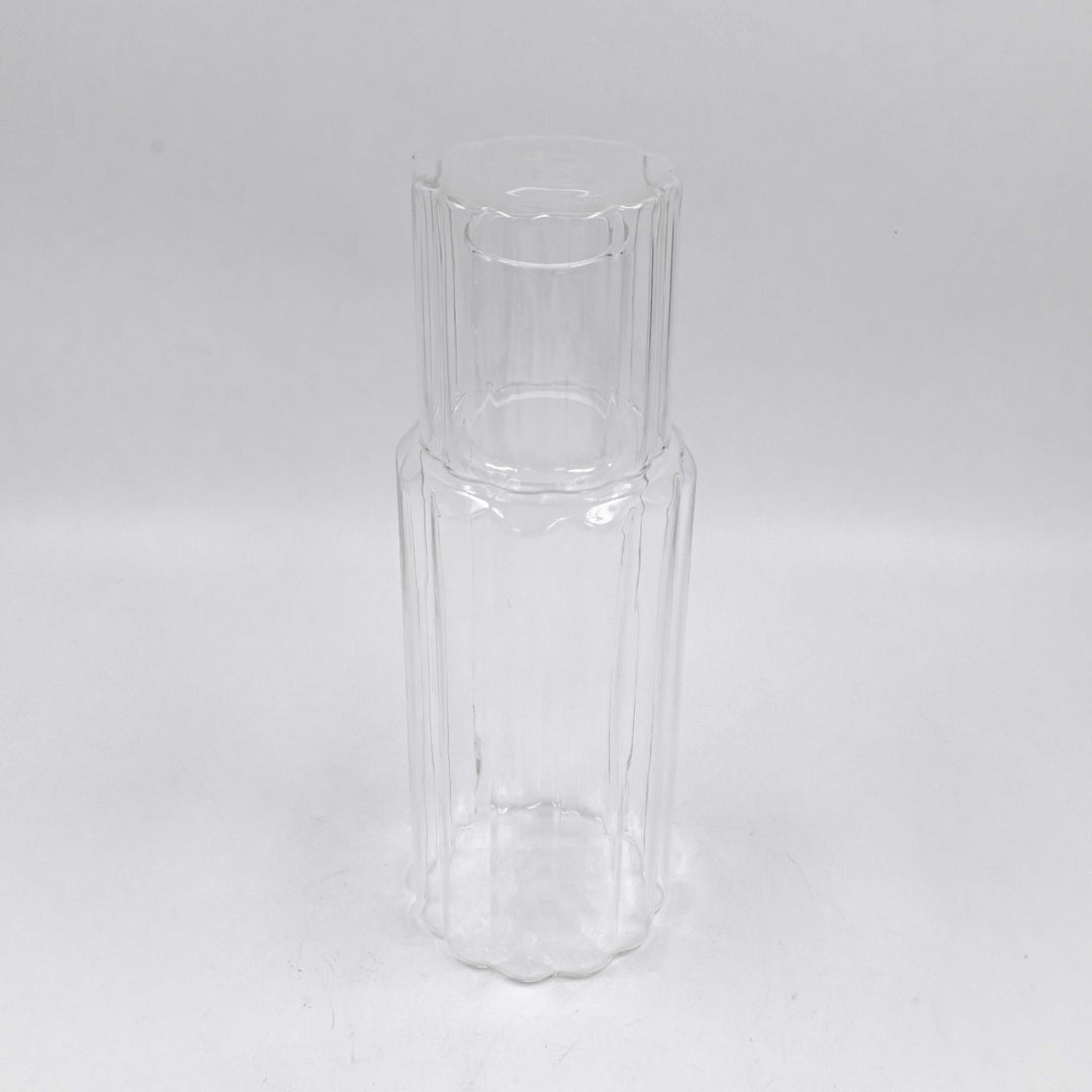 Layla Water Bottle With Glass Lid