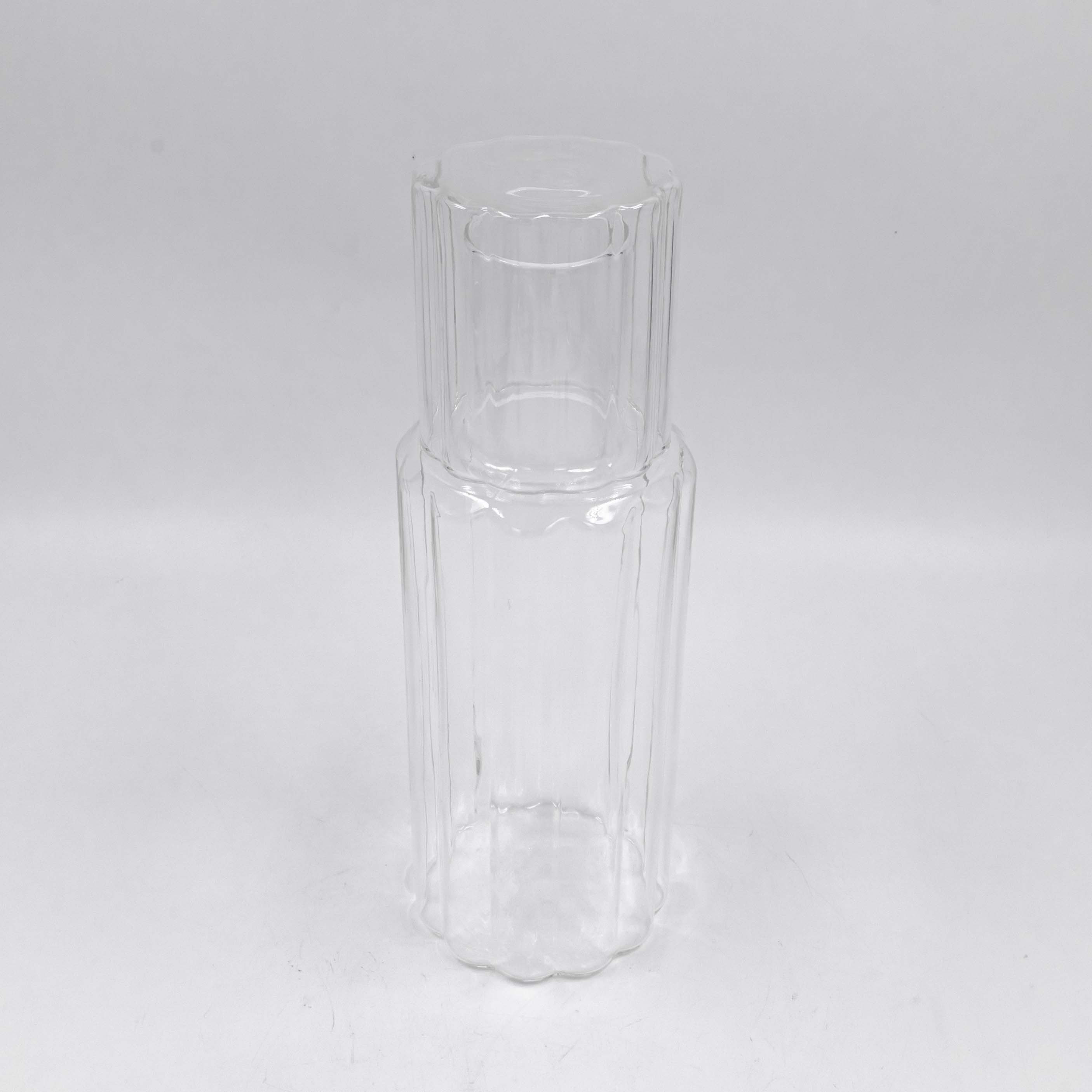 Layla Water Bottle With Glass Lid
