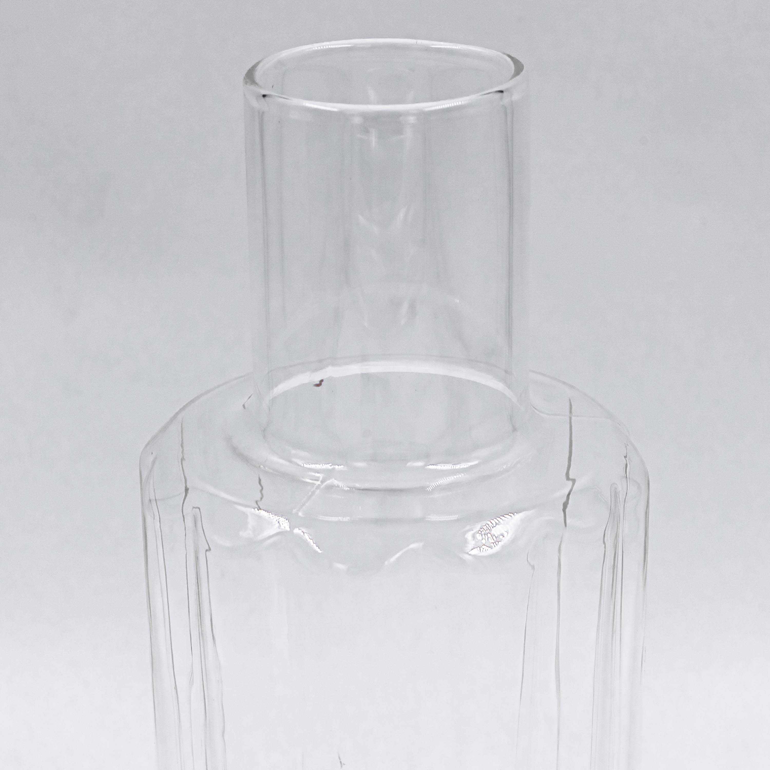Layla Water Bottle With Glass Lid