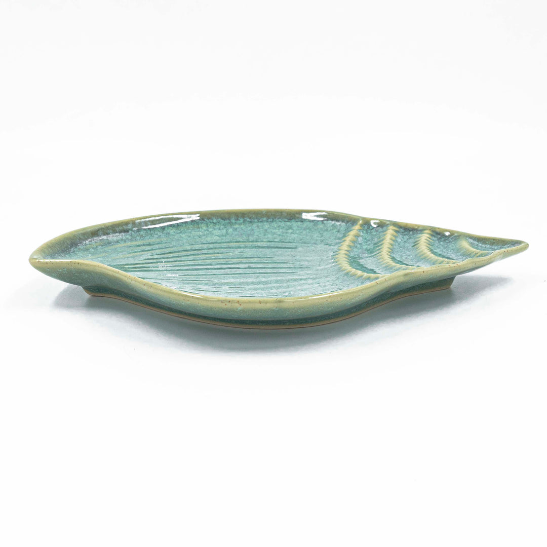 Mona Salad Server Shell Plate