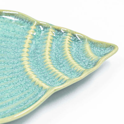 Mona Salad Server Shell Plate