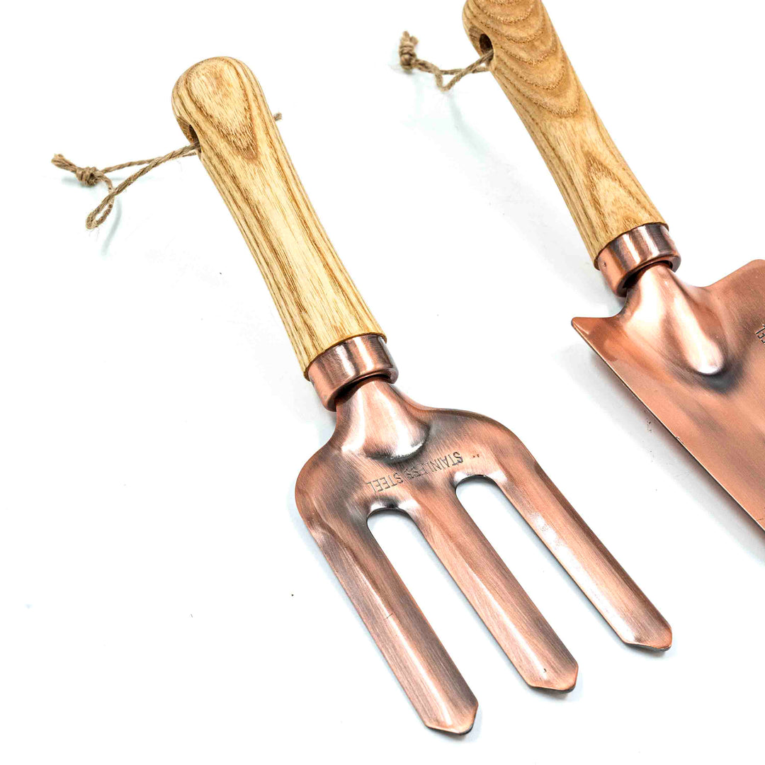 Copper Finish Garden Tool (Set of 2)