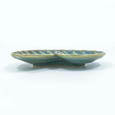 Mona Salad Server Snail Plate