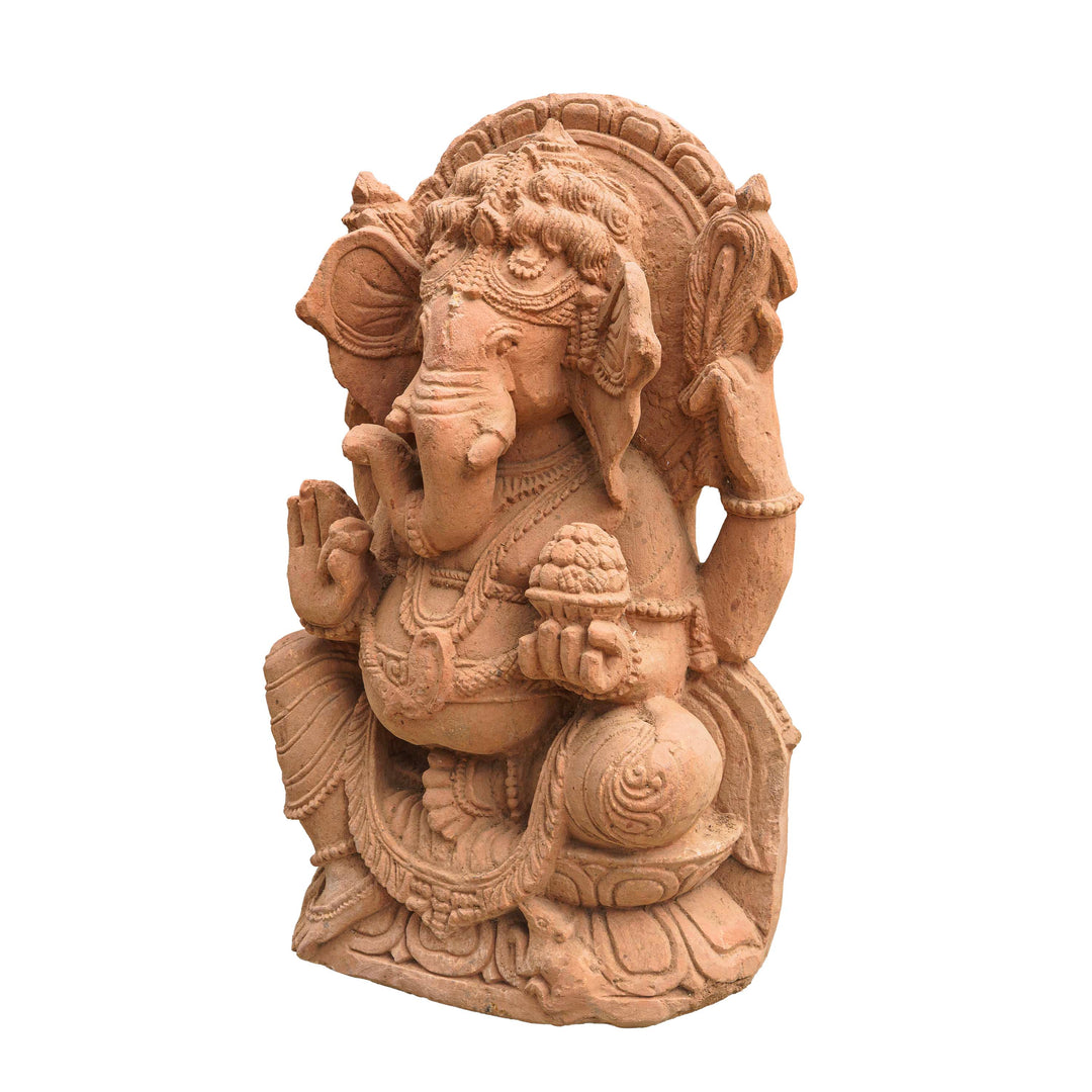 Ganesh Sitting with Modak