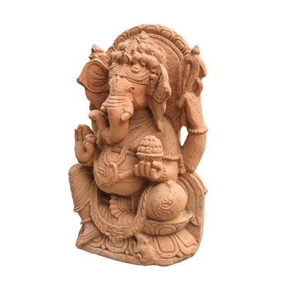 Ganesh Sitting with Modak