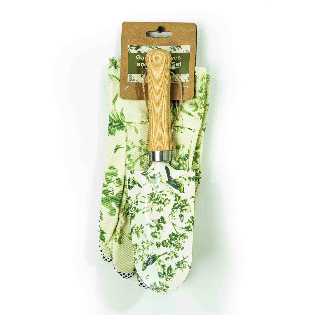 Adult Gloves And Trowel (Set of 2)