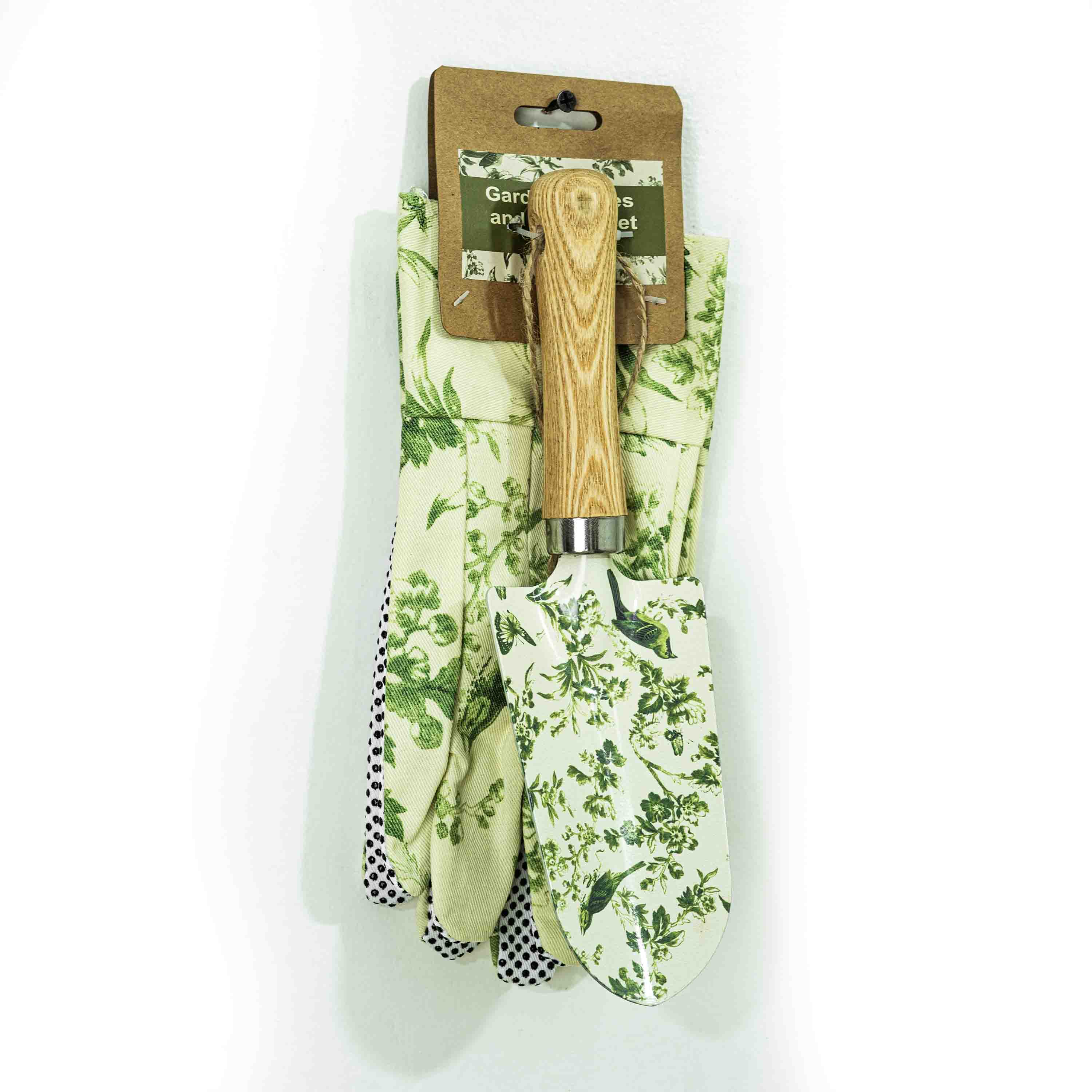 Adult Gloves And Trowel (Set of 2)