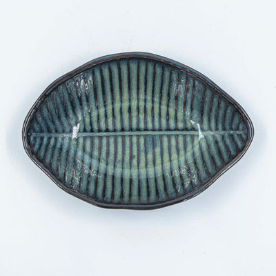 Mona Leaf Bowl - Blue