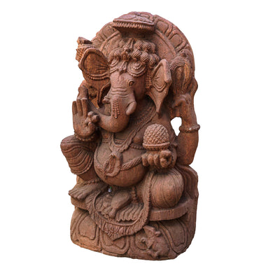 Ganesh Sitting with Modak