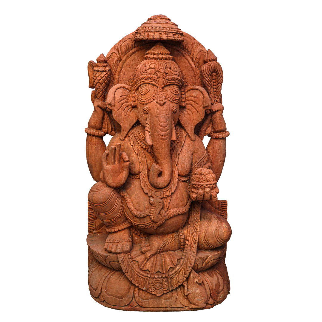 Ganesha Sitting with Umbrella