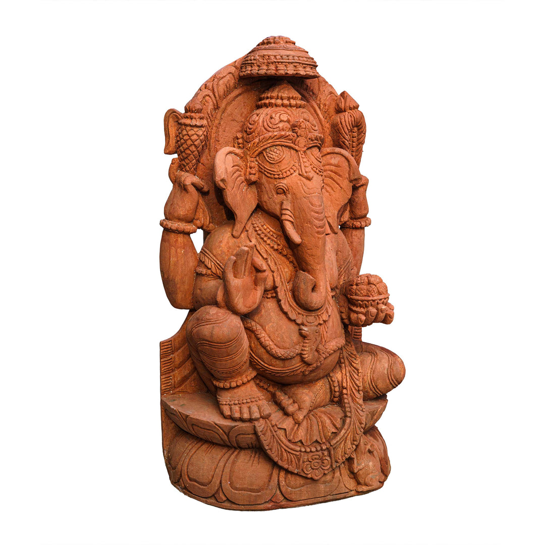 Ganesha Sitting with Umbrella