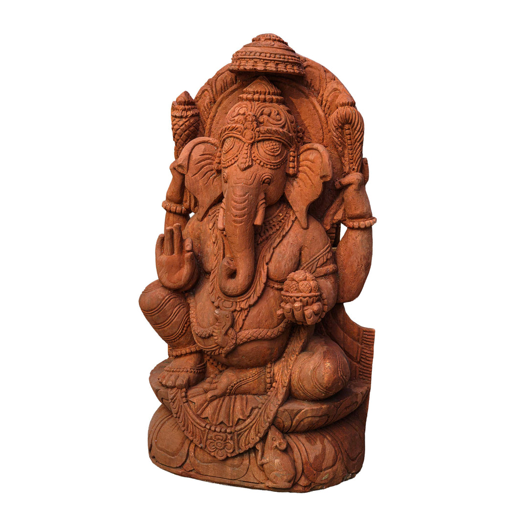 Ganesha Sitting with Umbrella