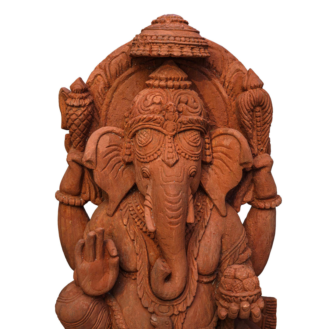 Ganesha Sitting with Umbrella