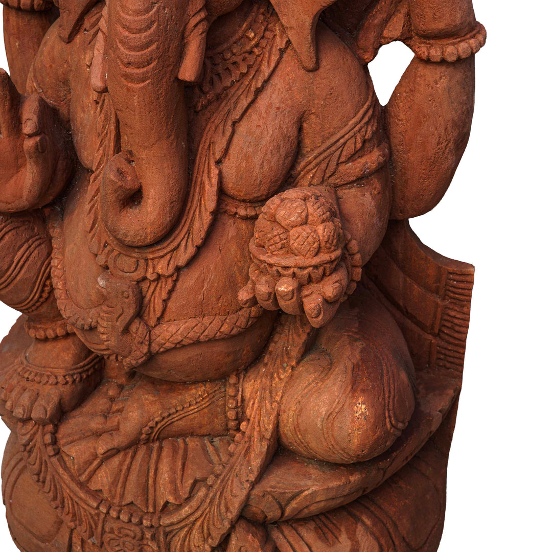 Ganesha Sitting with Umbrella