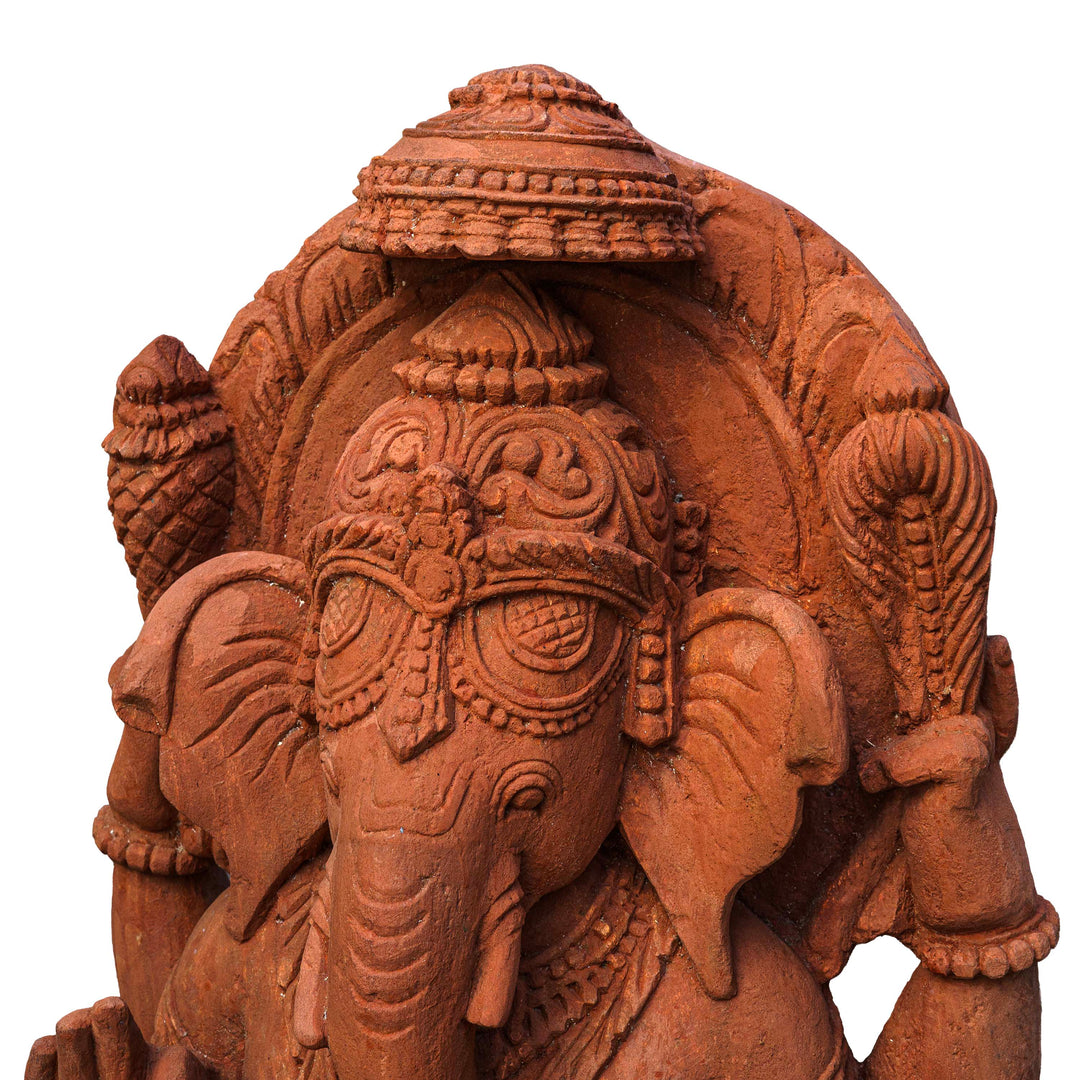 Ganesha Sitting with Umbrella