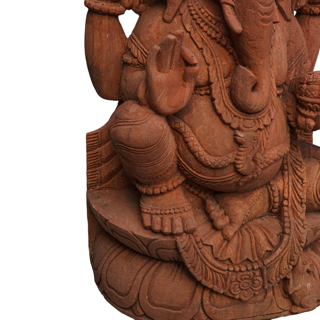 Ganesha Sitting with Umbrella