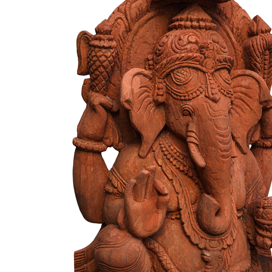 Ganesha Sitting with Umbrella