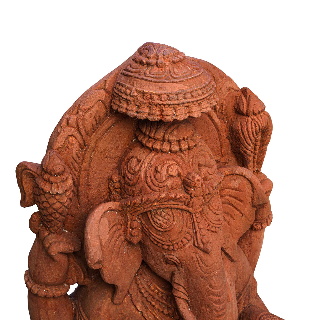 Ganesha Sitting with Umbrella
