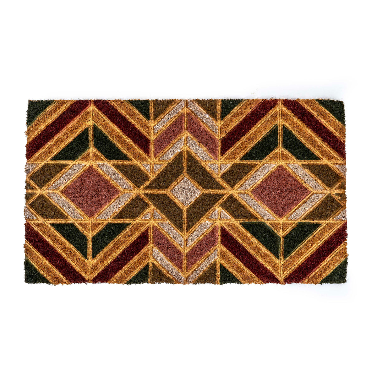 PVC BACKED COIR MAT EMBOSSED