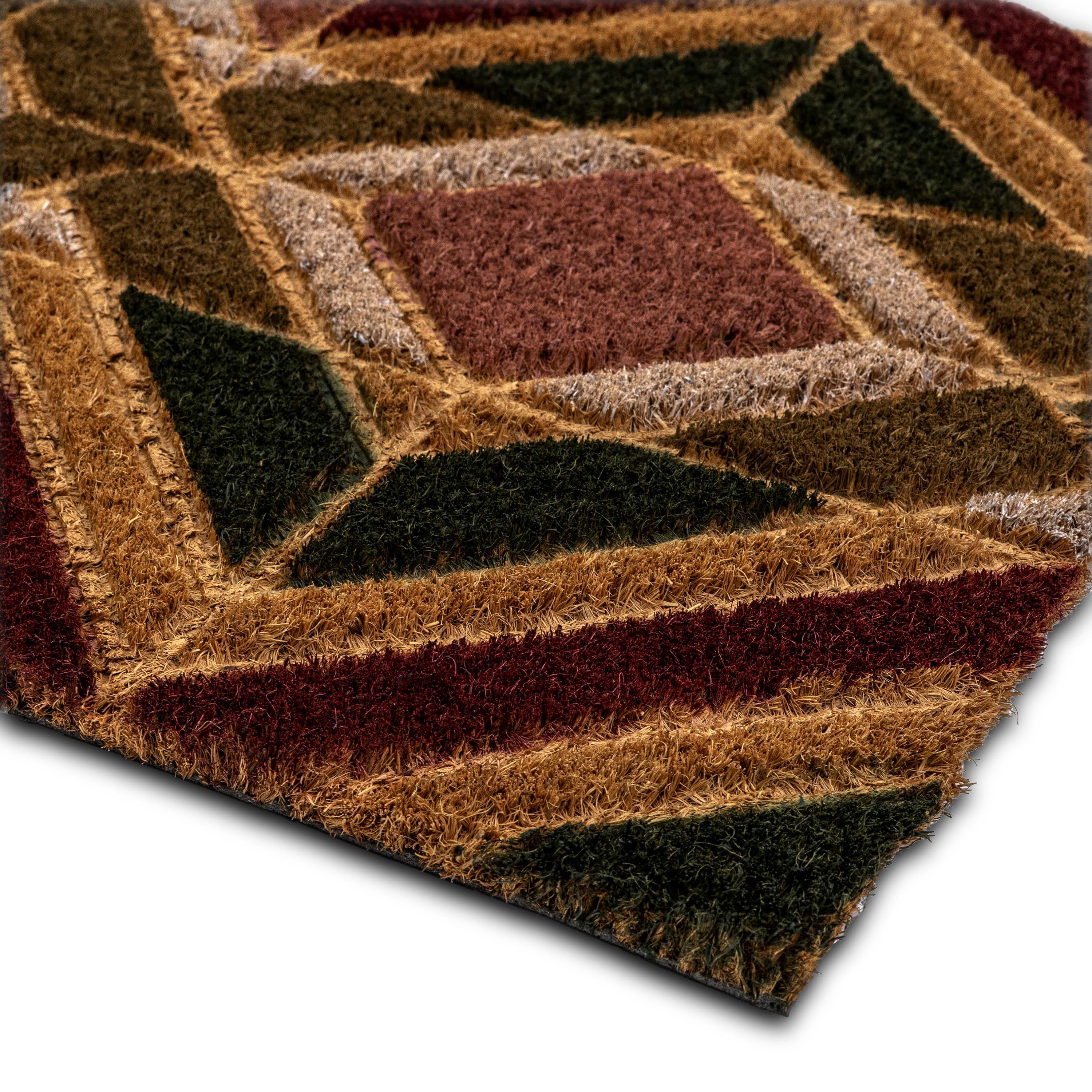 PVC BACKED COIR MAT EMBOSSED