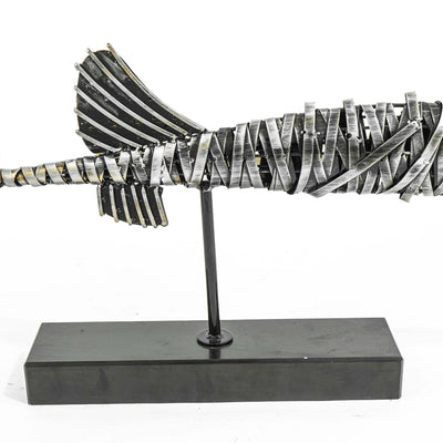 Garfish With Two Fins Decor With Stand - 4ft