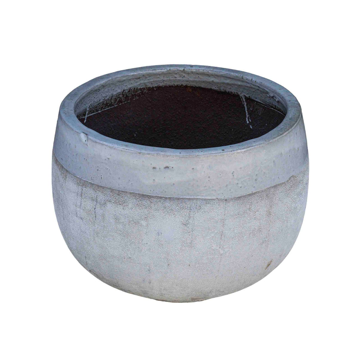 Knoss Ceramic Pot White