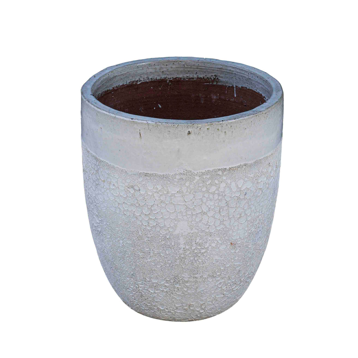 Acardia Ceramic Pot White