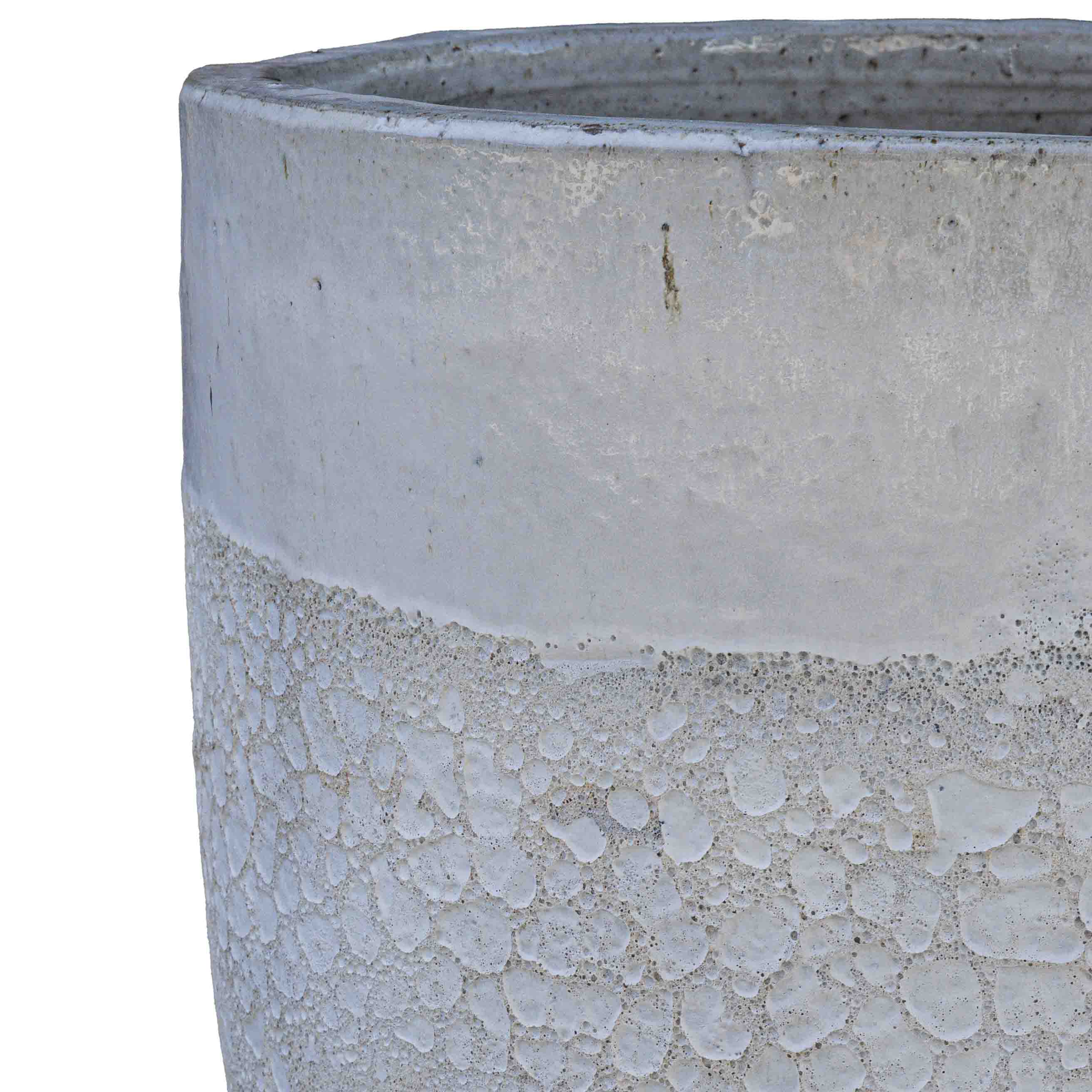 Acardia Ceramic Pot White