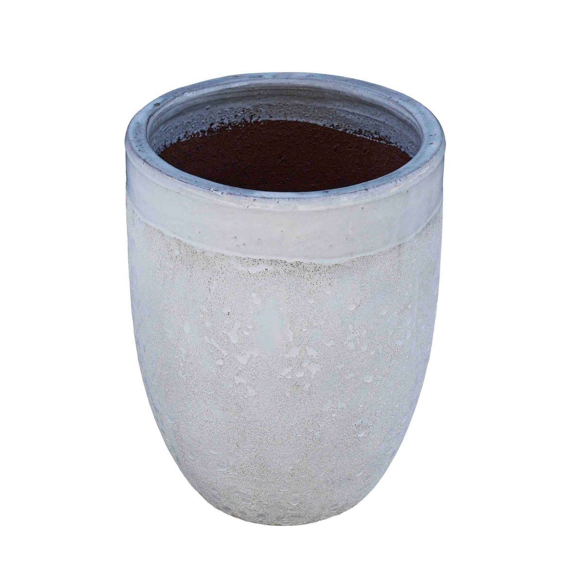 Acardia Ceramic Pot White