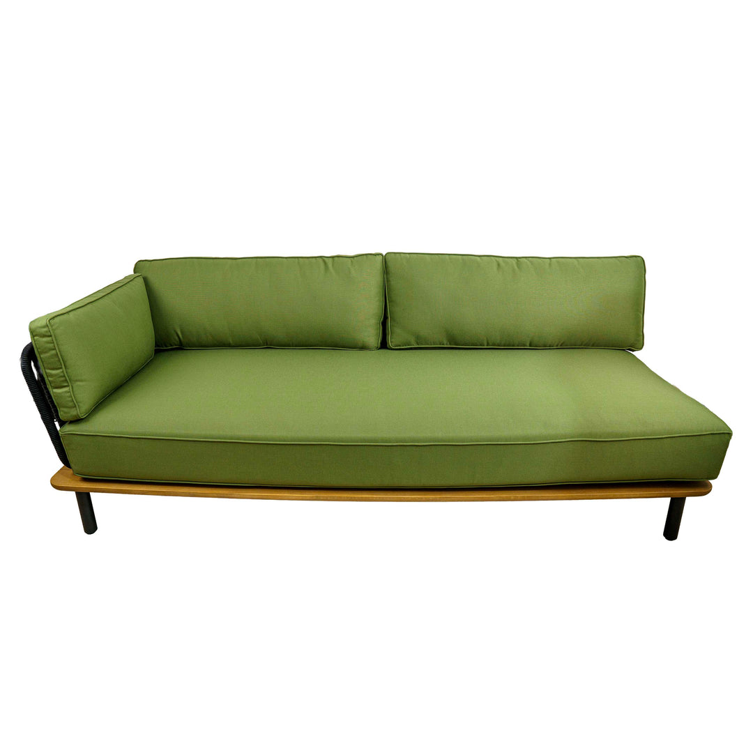 Buch Three Seater Right Corner Sofa Set with Table