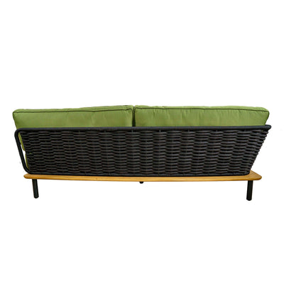 Buch Three Seater Right Corner Sofa Set with Table