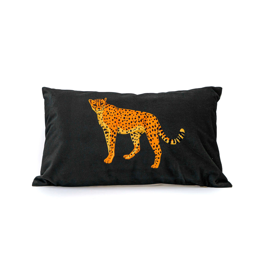 Safari Leopard Pillow Cover