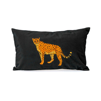 Safari Leopard Pillow Cover