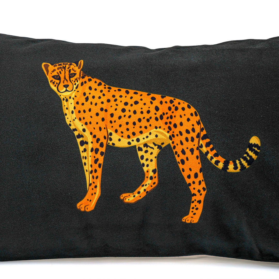 Safari Leopard Pillow Cover