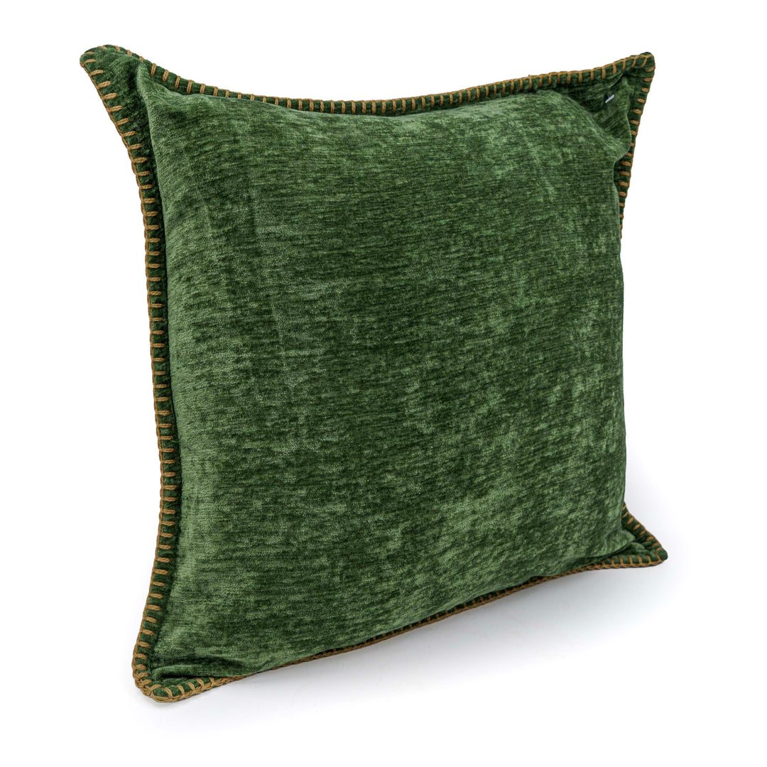 Soft Olive Furry Cushion Cover