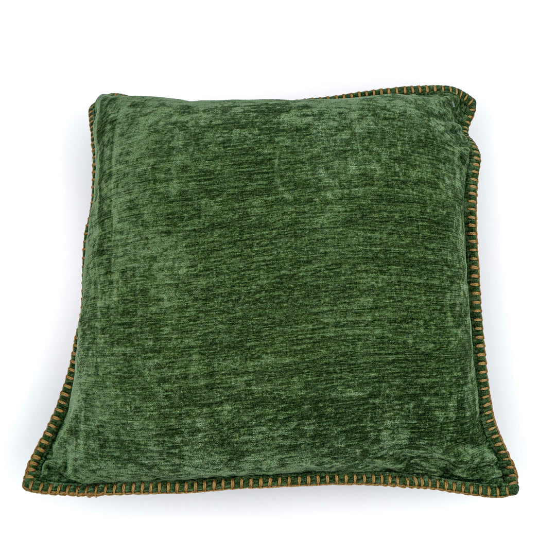 Soft Olive Furry Cushion Cover