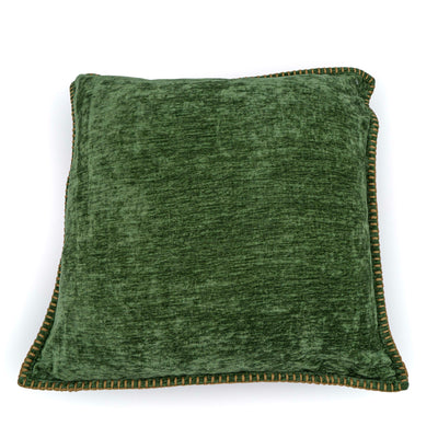 Soft Olive Furry Cushion Cover