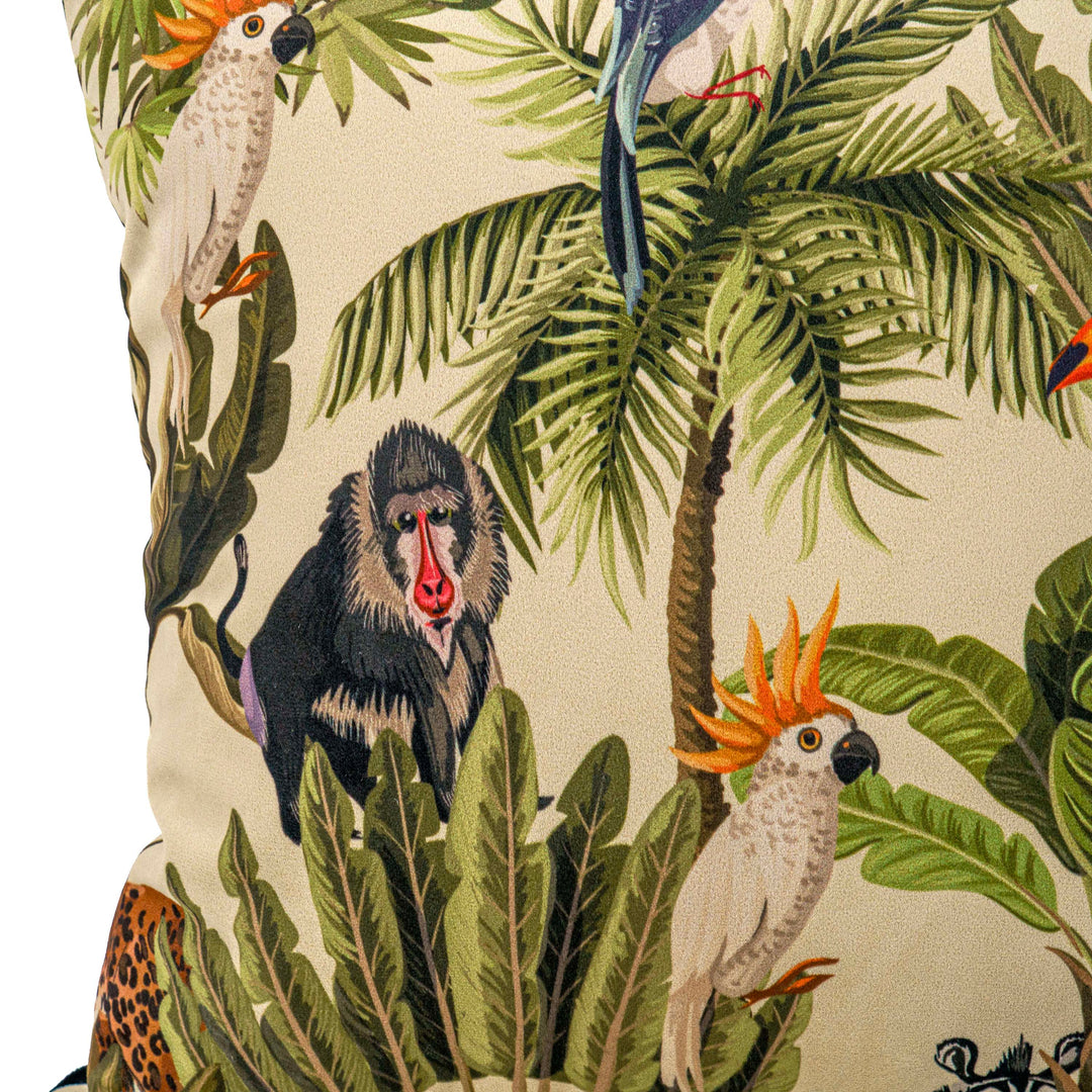 Birdsong Jungle Cushion Cover