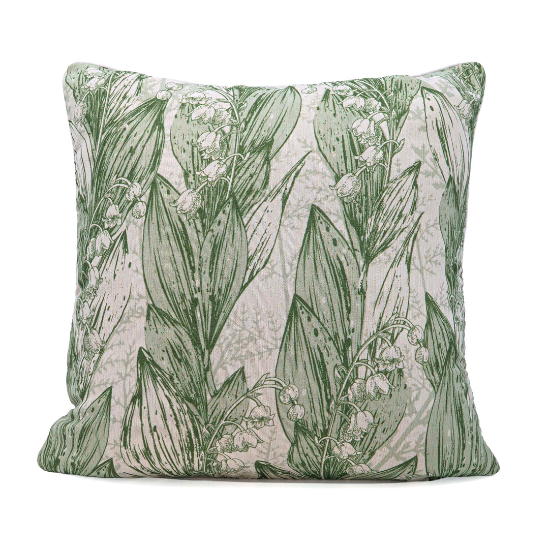 Tropical Leaf Cushion Cover