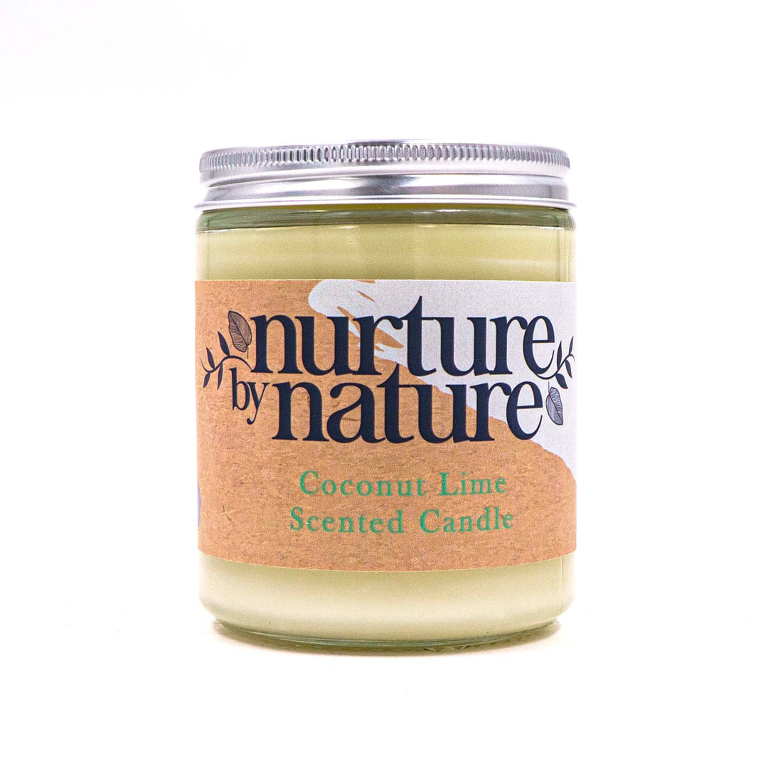 Calming Soy Candle - Coconut Lime
