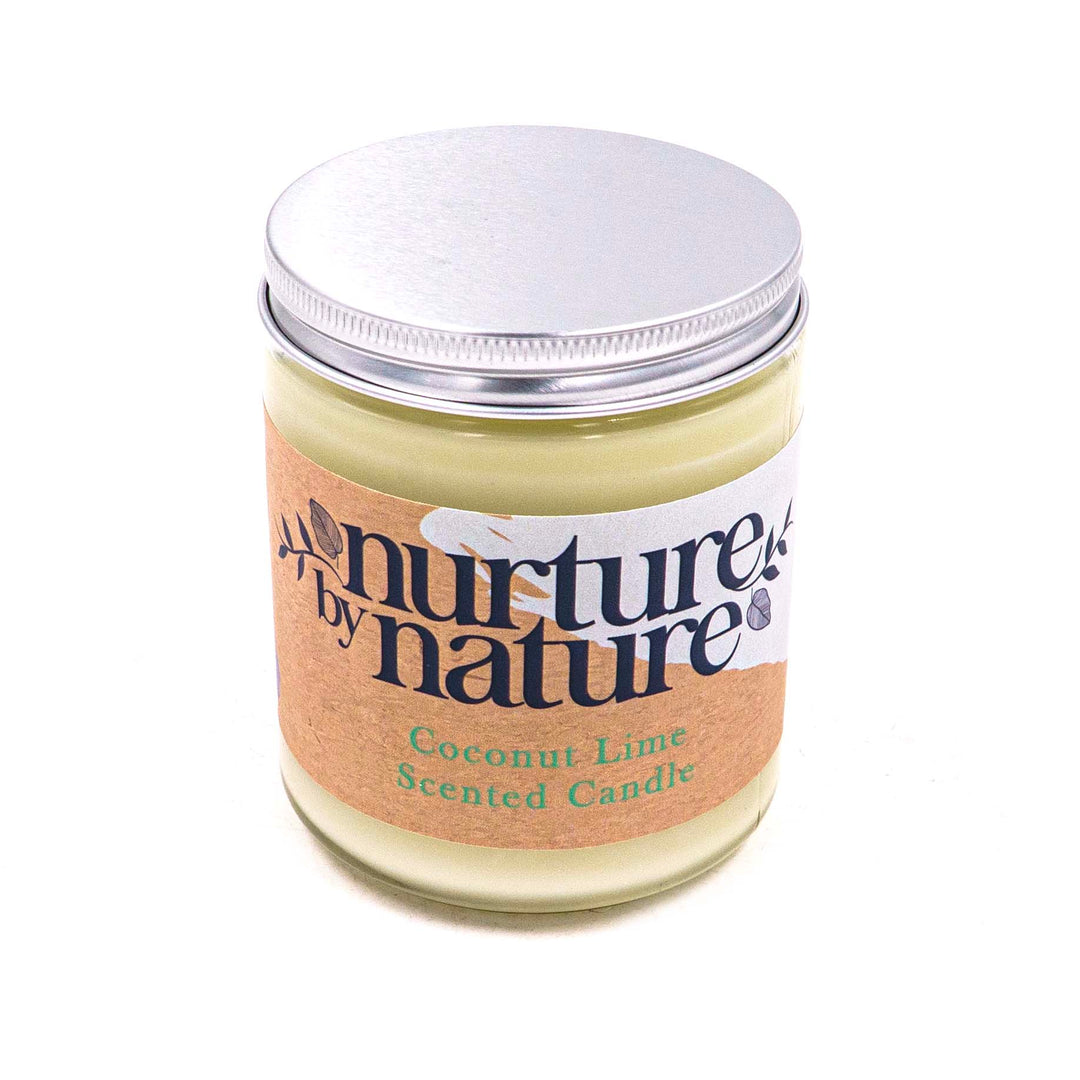 Calming Soy Candle - Coconut Lime