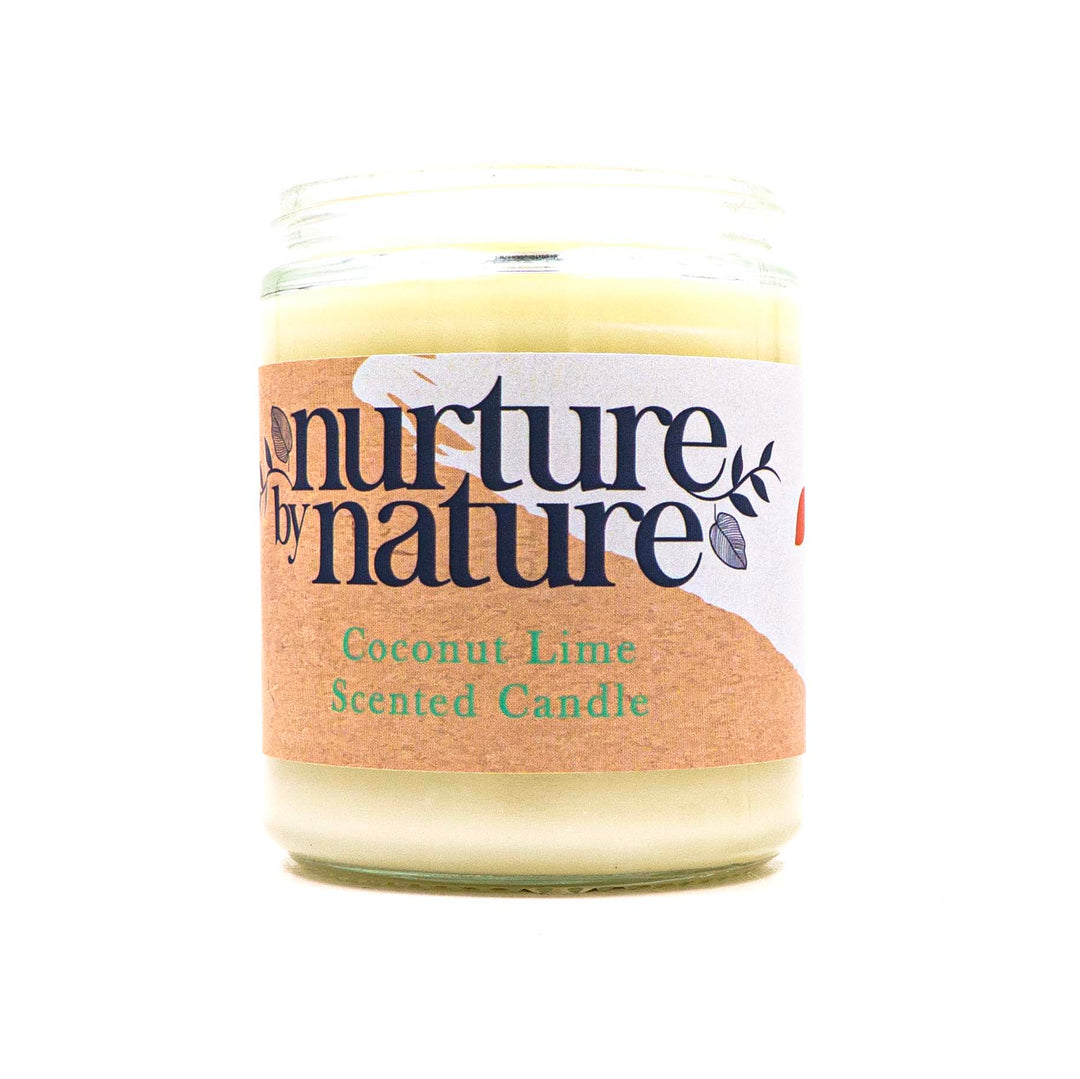 Calming Soy Candle - Coconut Lime