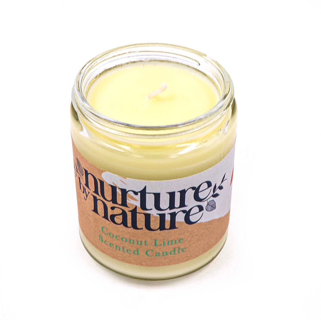 Calming Soy Candle - Coconut Lime