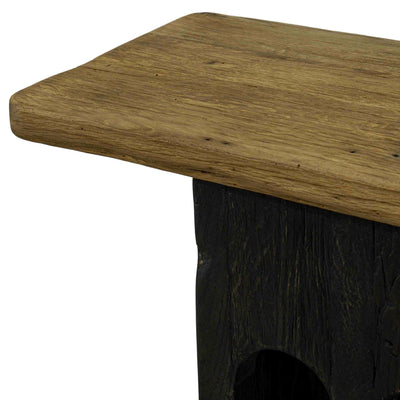 Recycled Oak Console