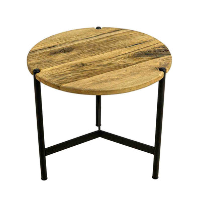 Recycled Oak Side Table